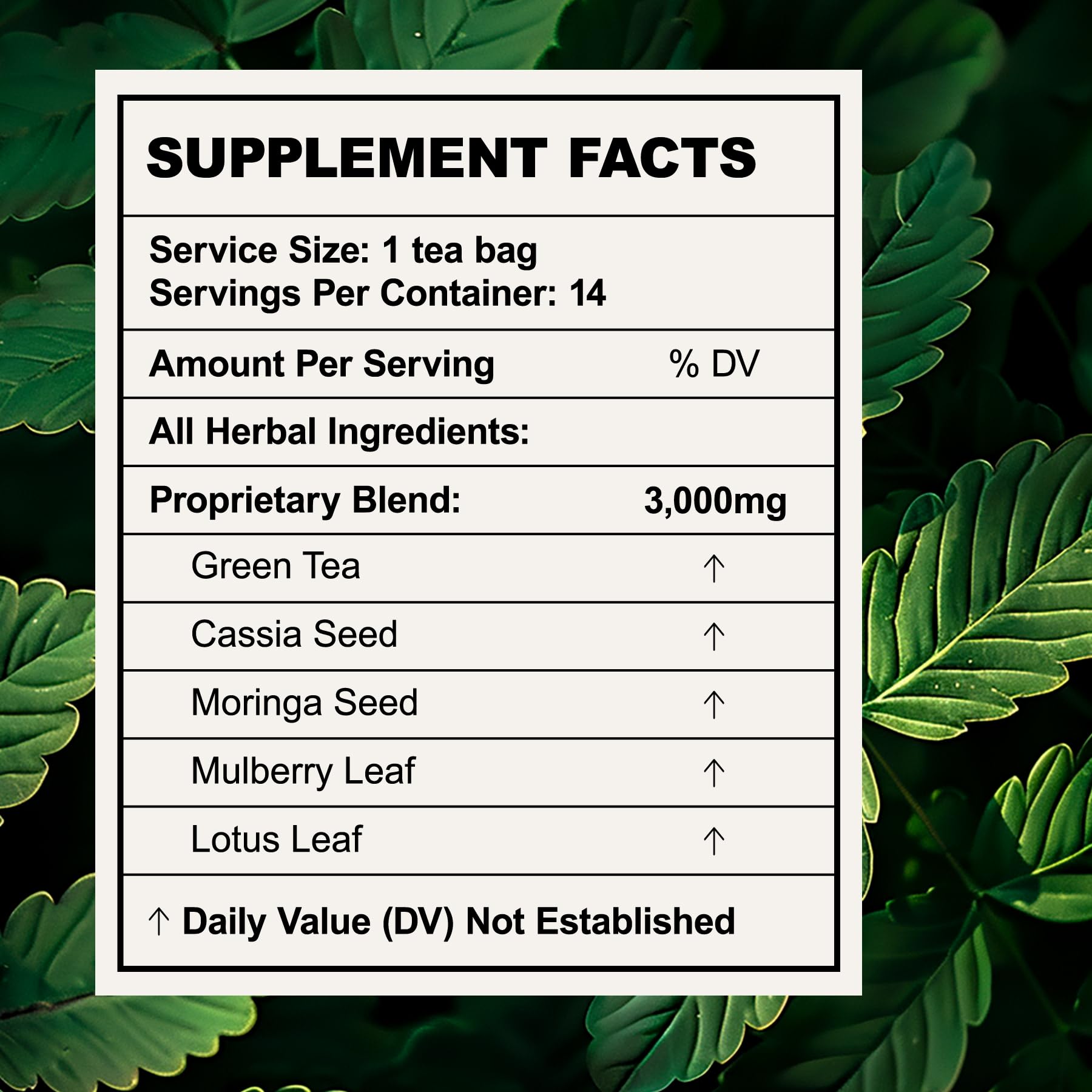 Laicuherb colon cleanse tea bag sachets