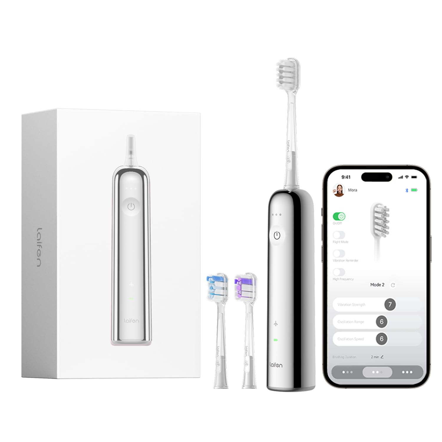 Laifen Wave toothbrush front view