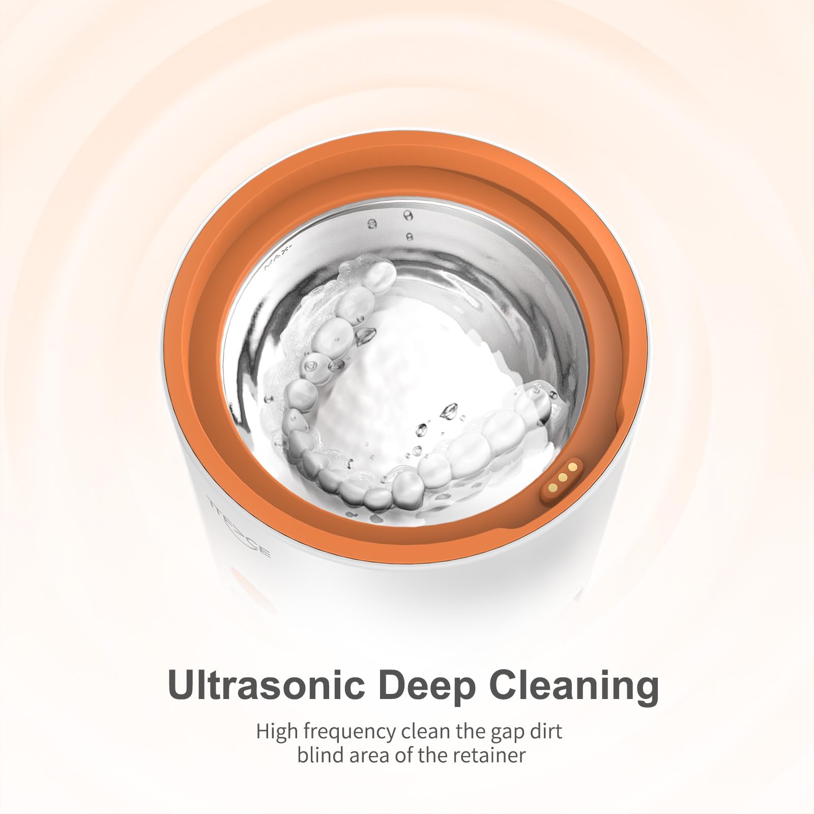 Odor removal lamp feature for hygienic cleaning