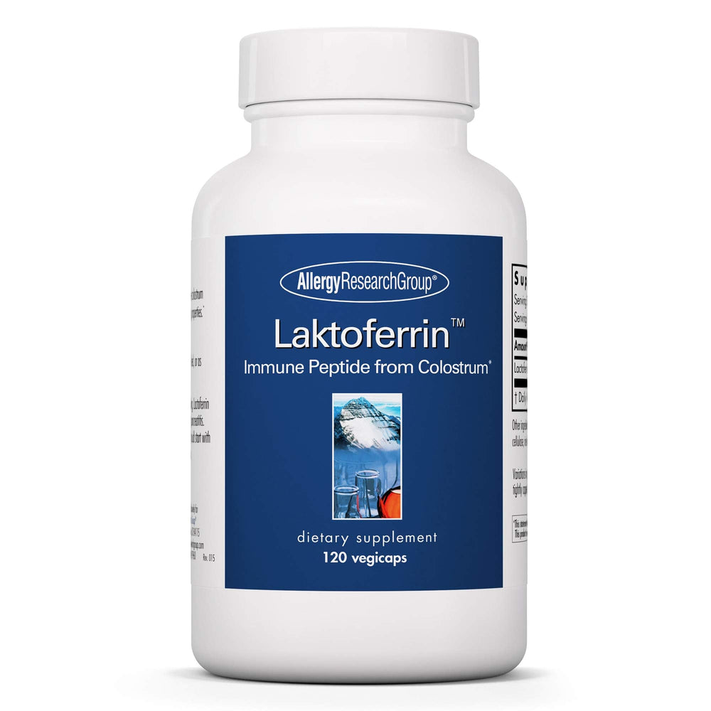 Allergy Research Group Lactoferrin 350mg bottle – 120 count