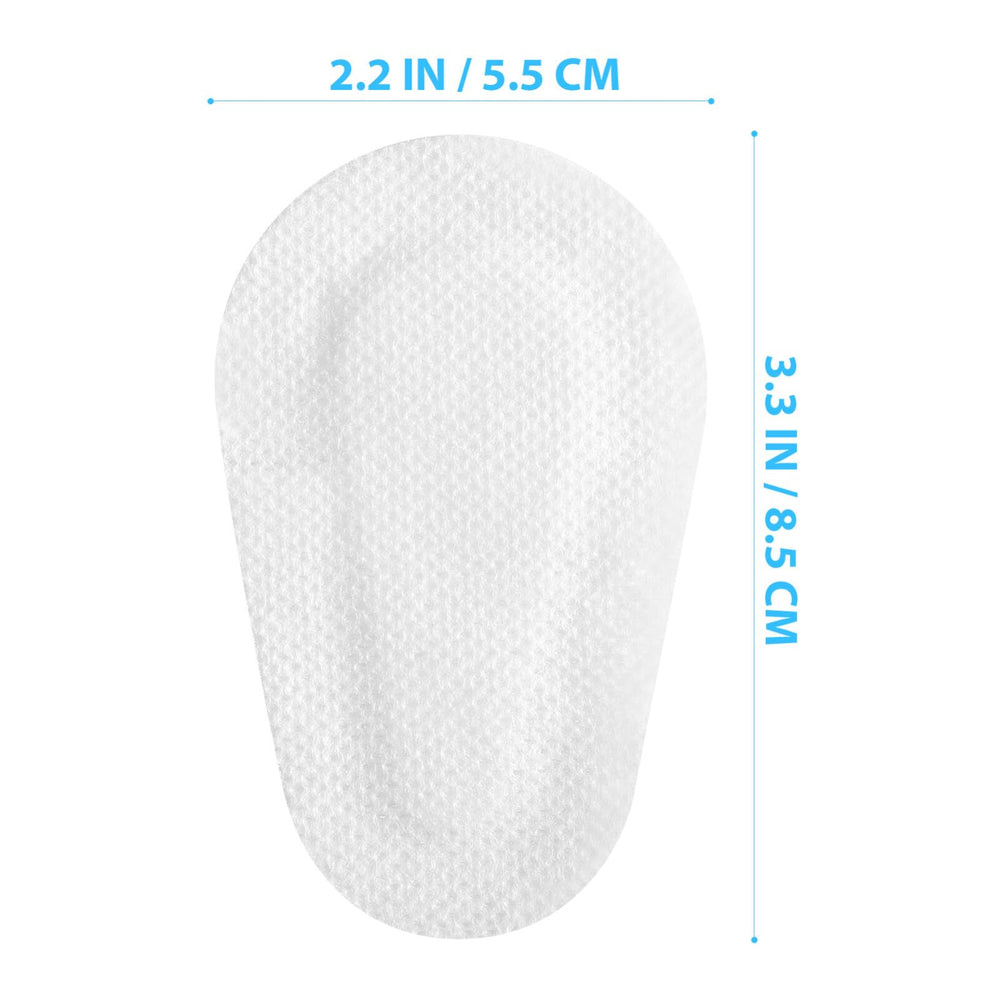 Medical-grade eye pads made from skin-friendly nonwoven fabric for comfort