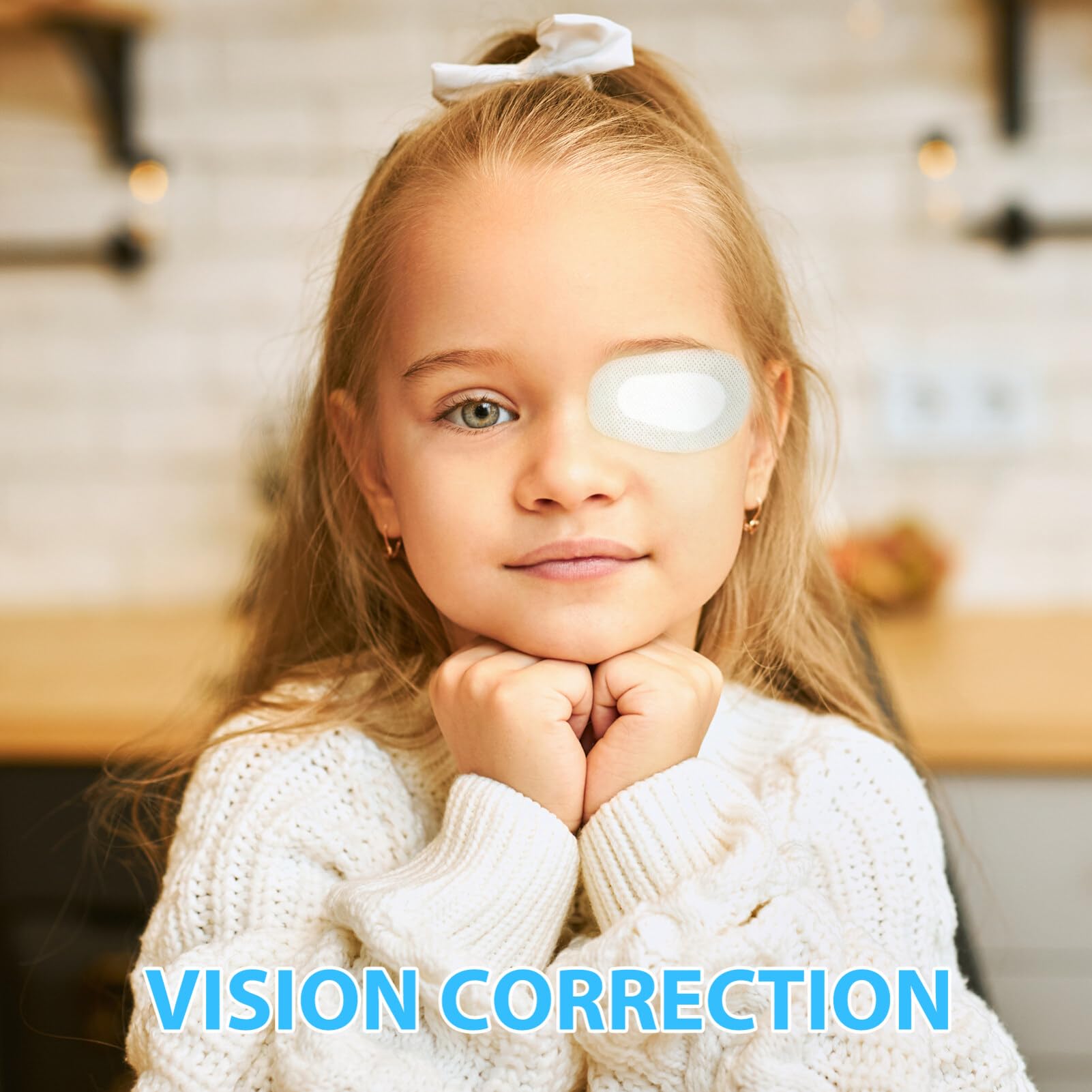 Lightweight eye pads suitable for operating room and home wound care