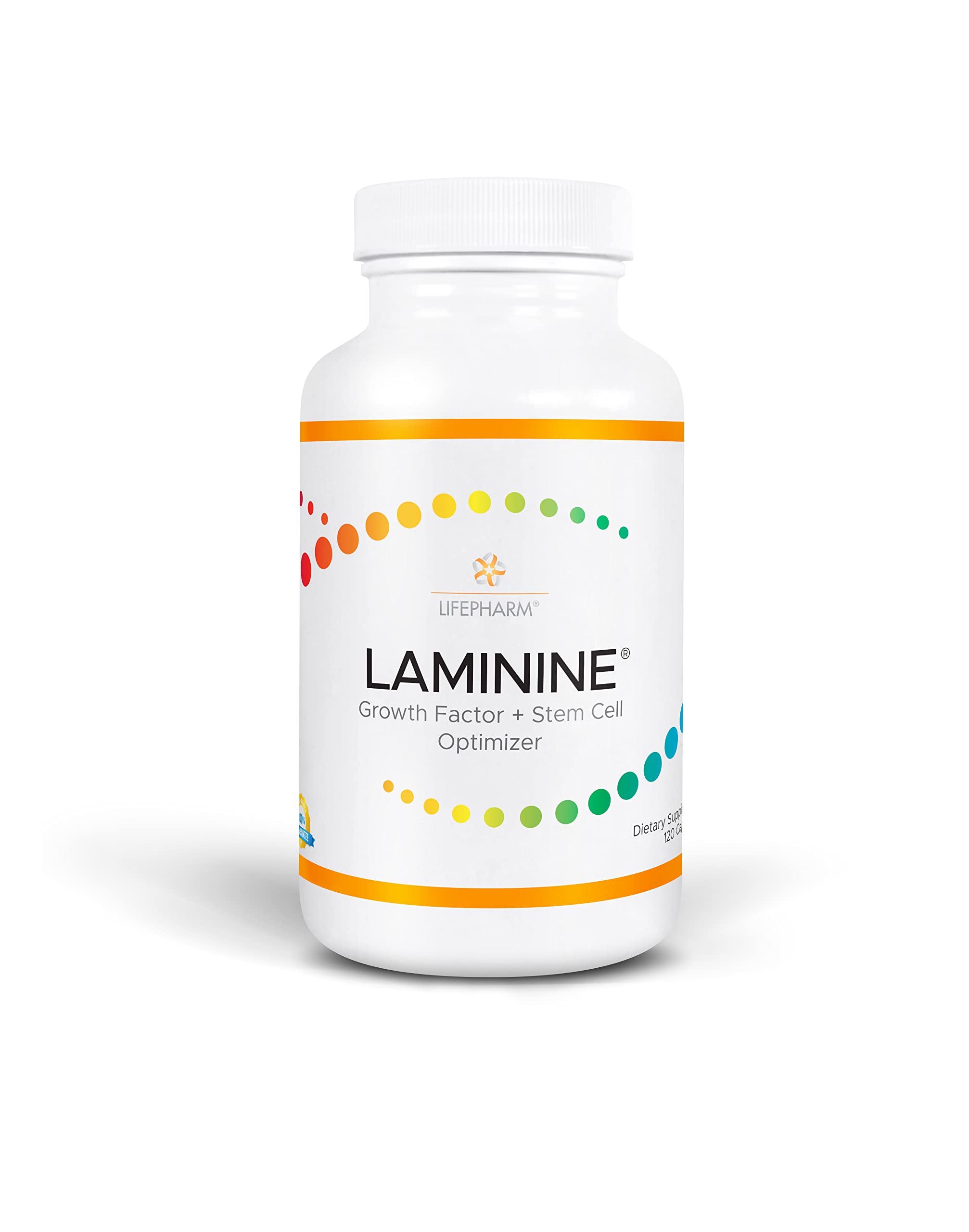 LAMININE capsules displayed in a row