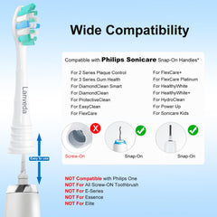 Compatibility with Sonicare ProtectiveClean 4100/5100/6100 and other models