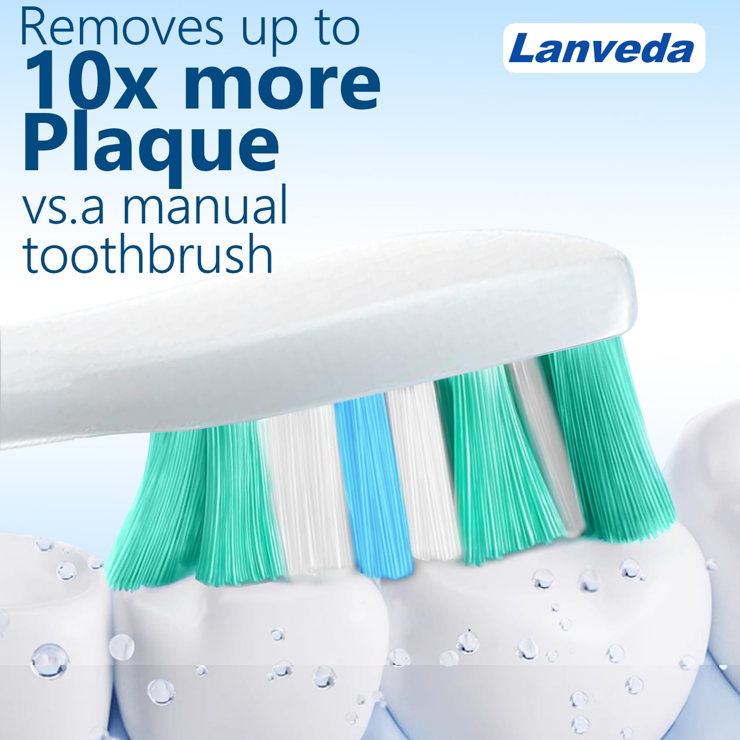 C1 C2 brush heads for Sonicare Click-on HX3681