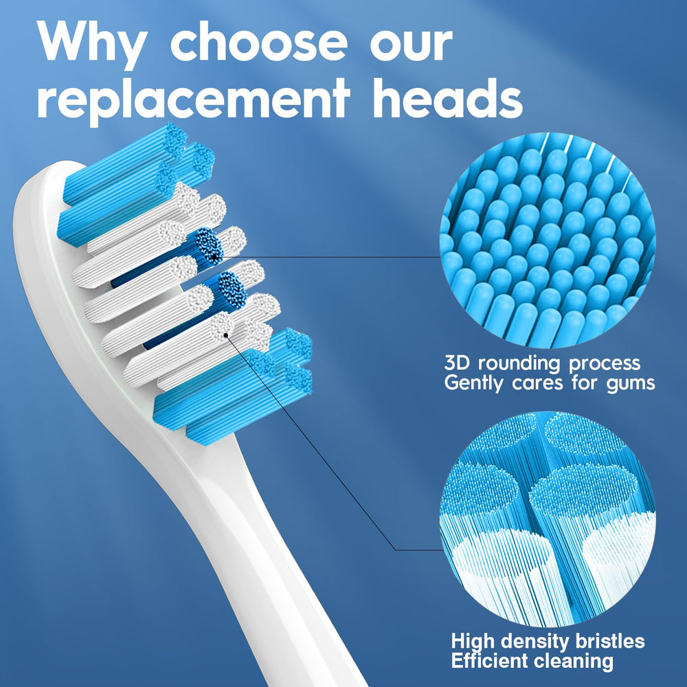 12-pack Lanveda brush heads packaging for Philips Sonicare