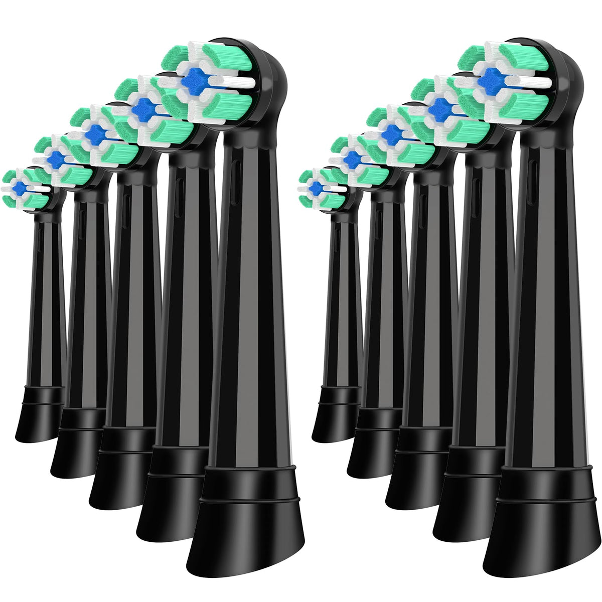 Lanveda replacement heads compatible with Oral-B Pro 500/1000, Smart 2000 and Genius X handles