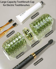 Large toothpaste storage compartment in travel case