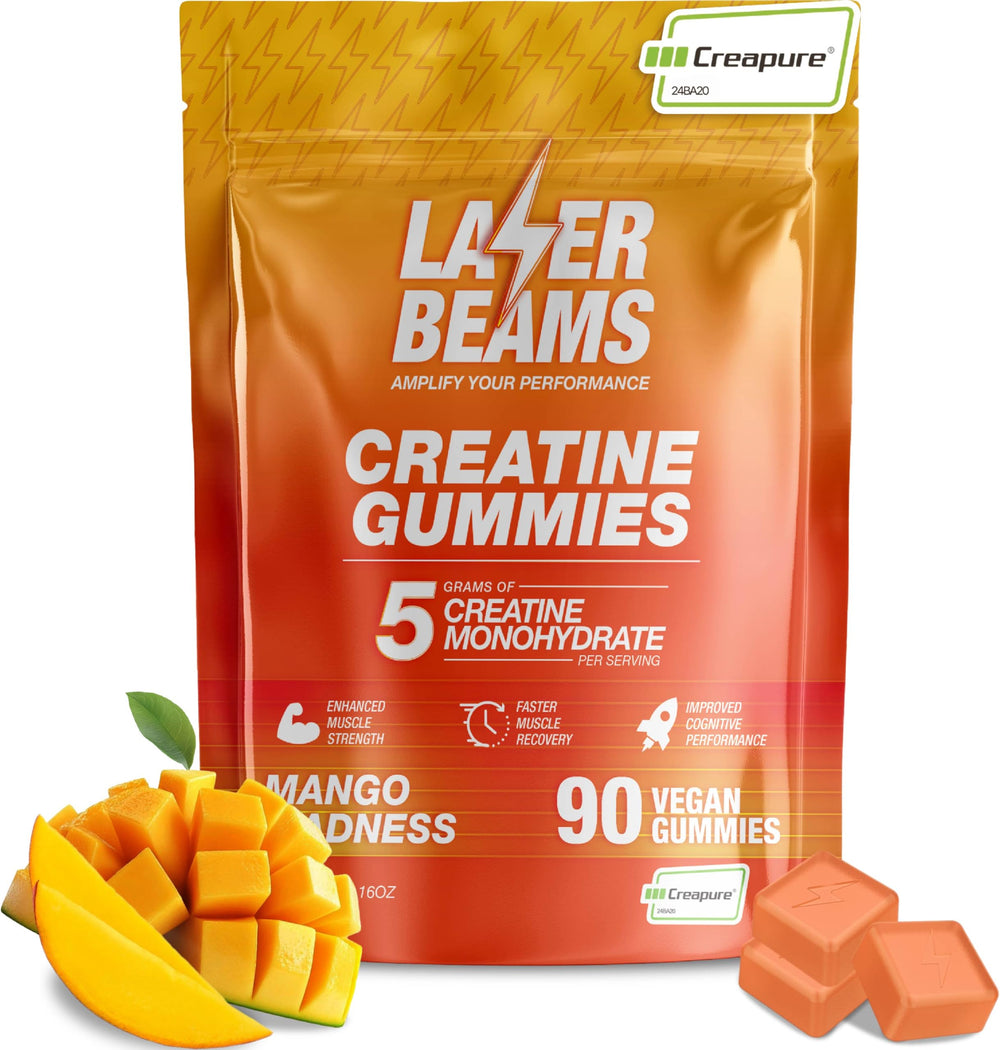 Laser Beams Creatine Gummies 90-serving packshot