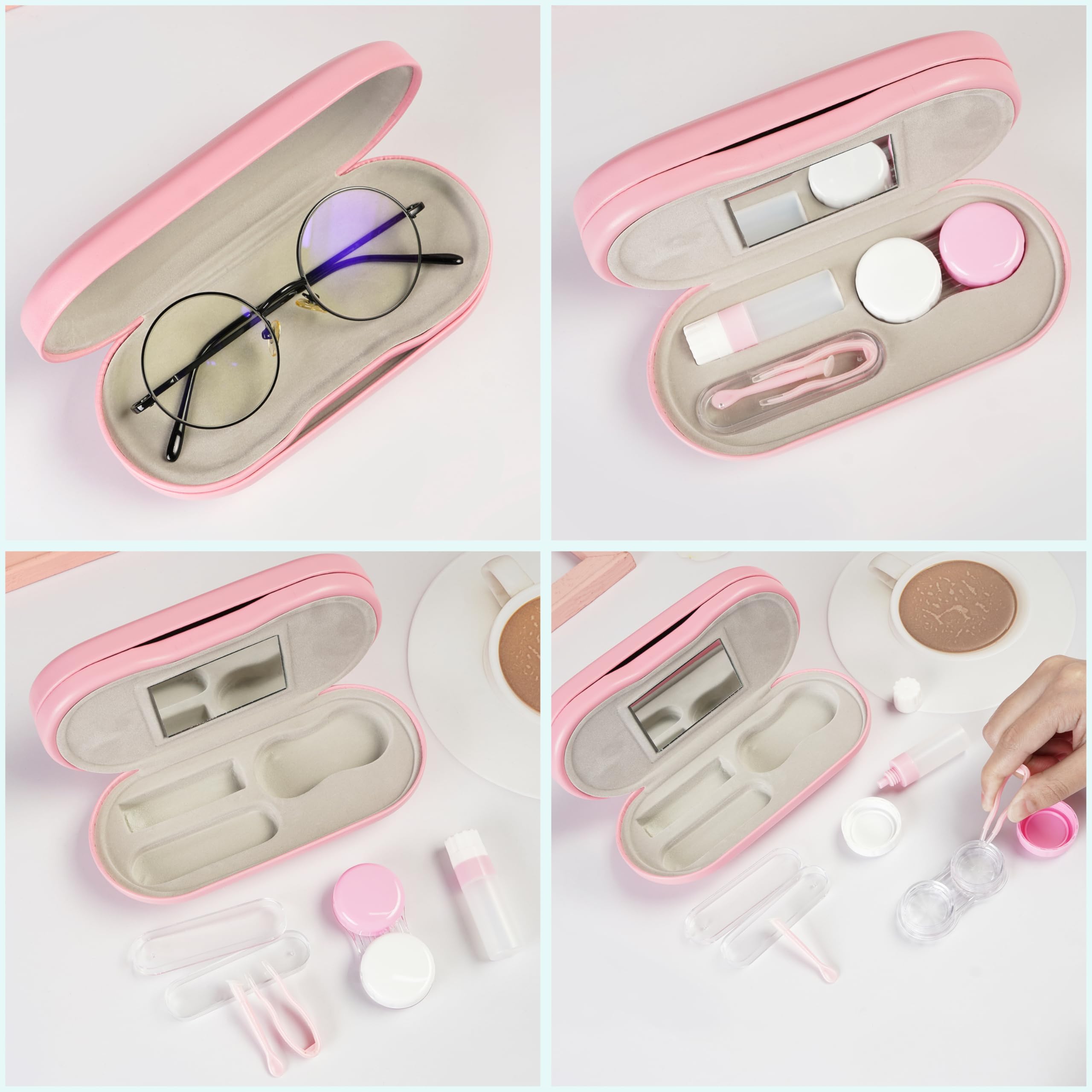 Soft scratch-free interior lining protecting eyewear