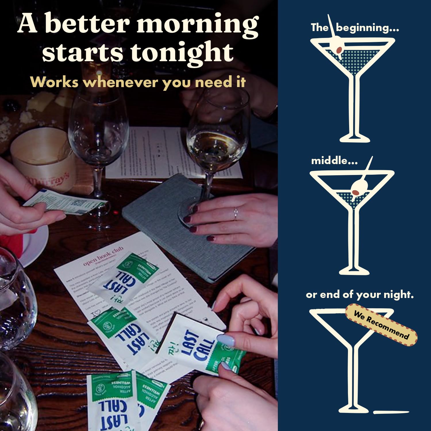 Ingredients include Prickly Pear and Milk Thistle in Last Call