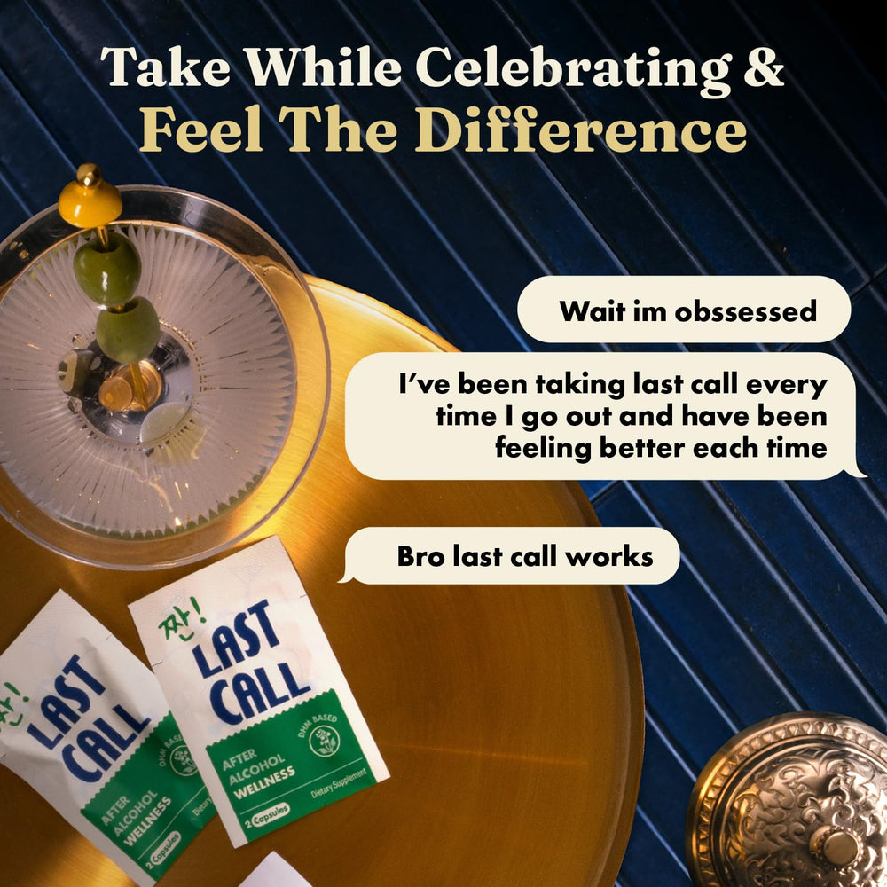 Last Call single-serving sachets for on-the-go