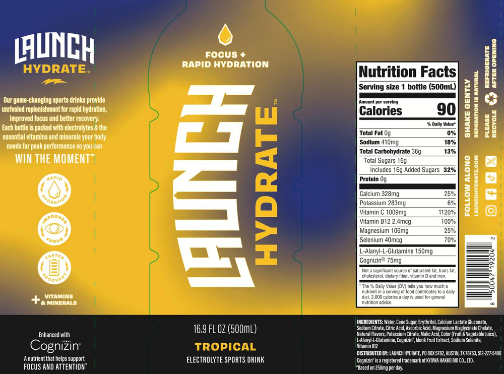 Vitamin B12 energy formula graphic