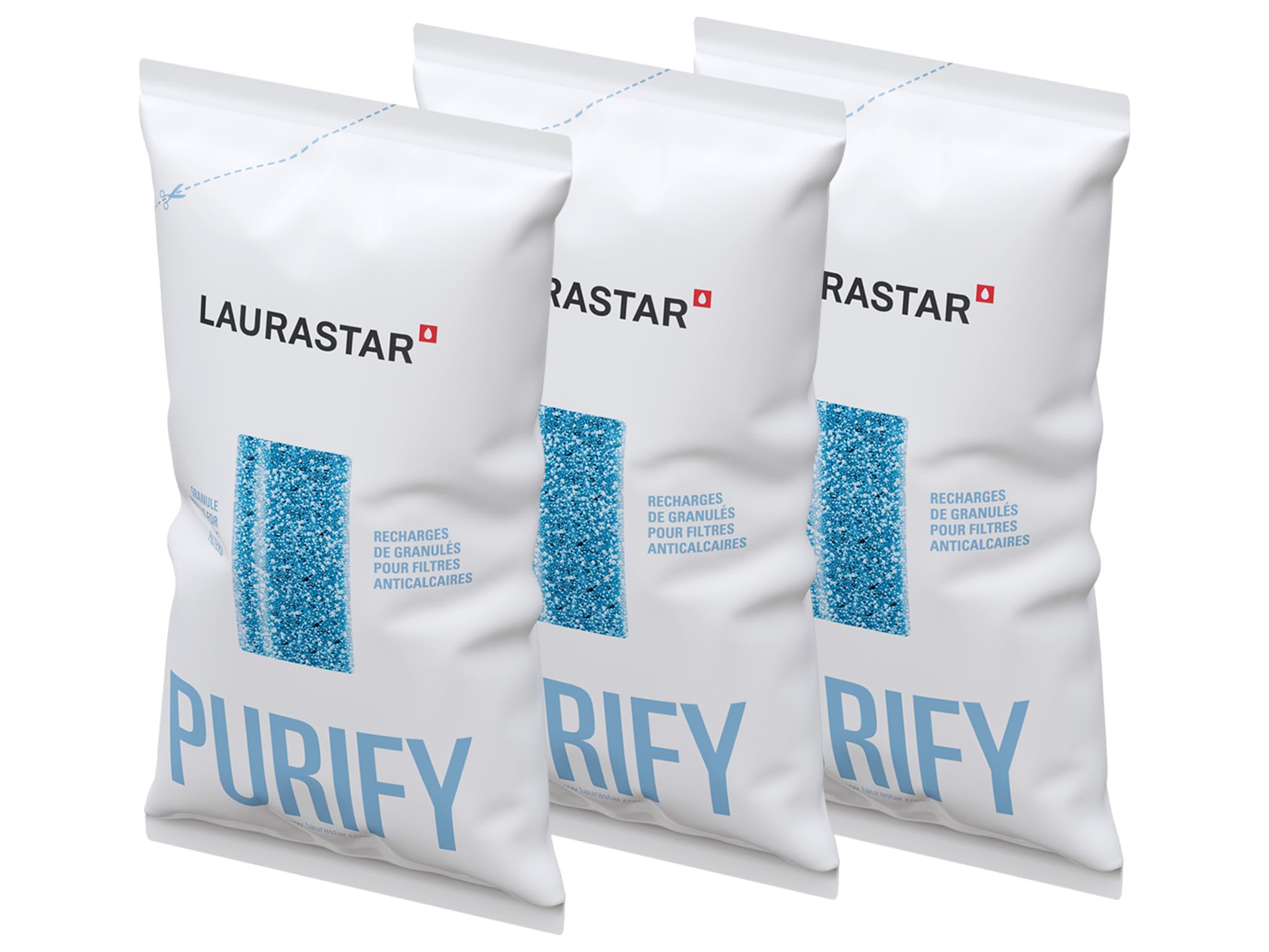 Laurastar anti-scale granules refill pack 3 – front view