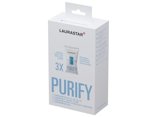 Laurastar anti-scale granules refill pack 3 – packaging and granules