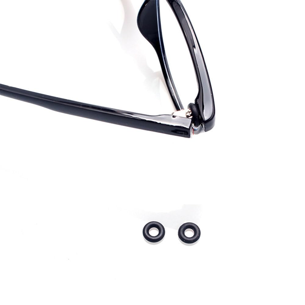 Silicone hinge rings close-up detail