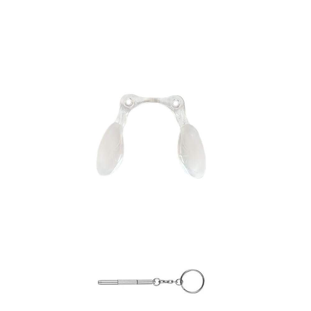 LCLONY silicone eyeglass nose pad replacement kit with mini screwdriver