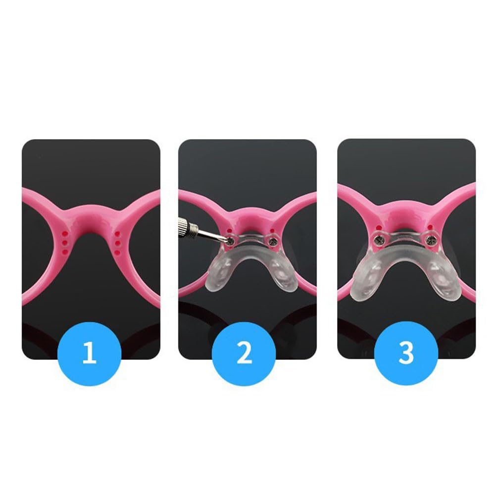 Packaging contents: 1 nose pad and mini screwdriver