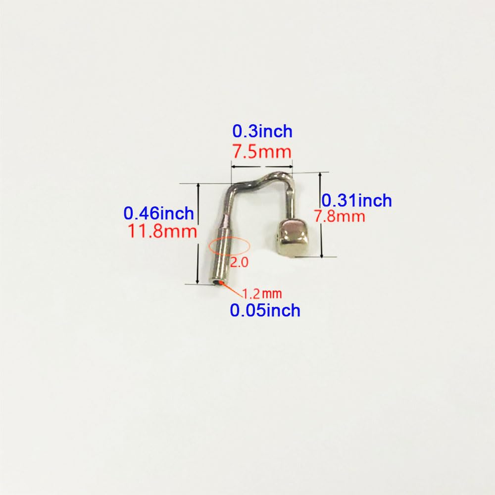 Eyeglasses replacement nose pads with 11.8mm bridge