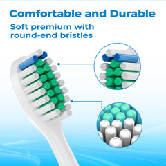 12-pack LDHUT replacement heads for Philips Sonicare displayed together