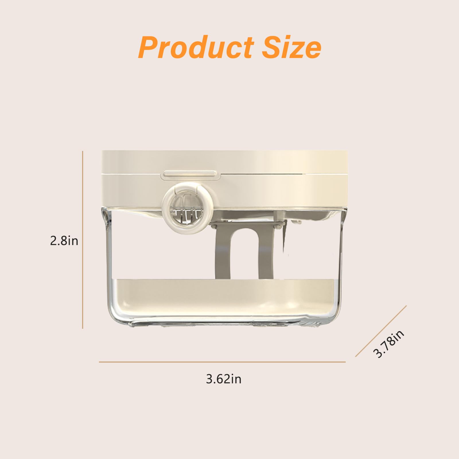 100% leak-proof silicone ring inside the case
