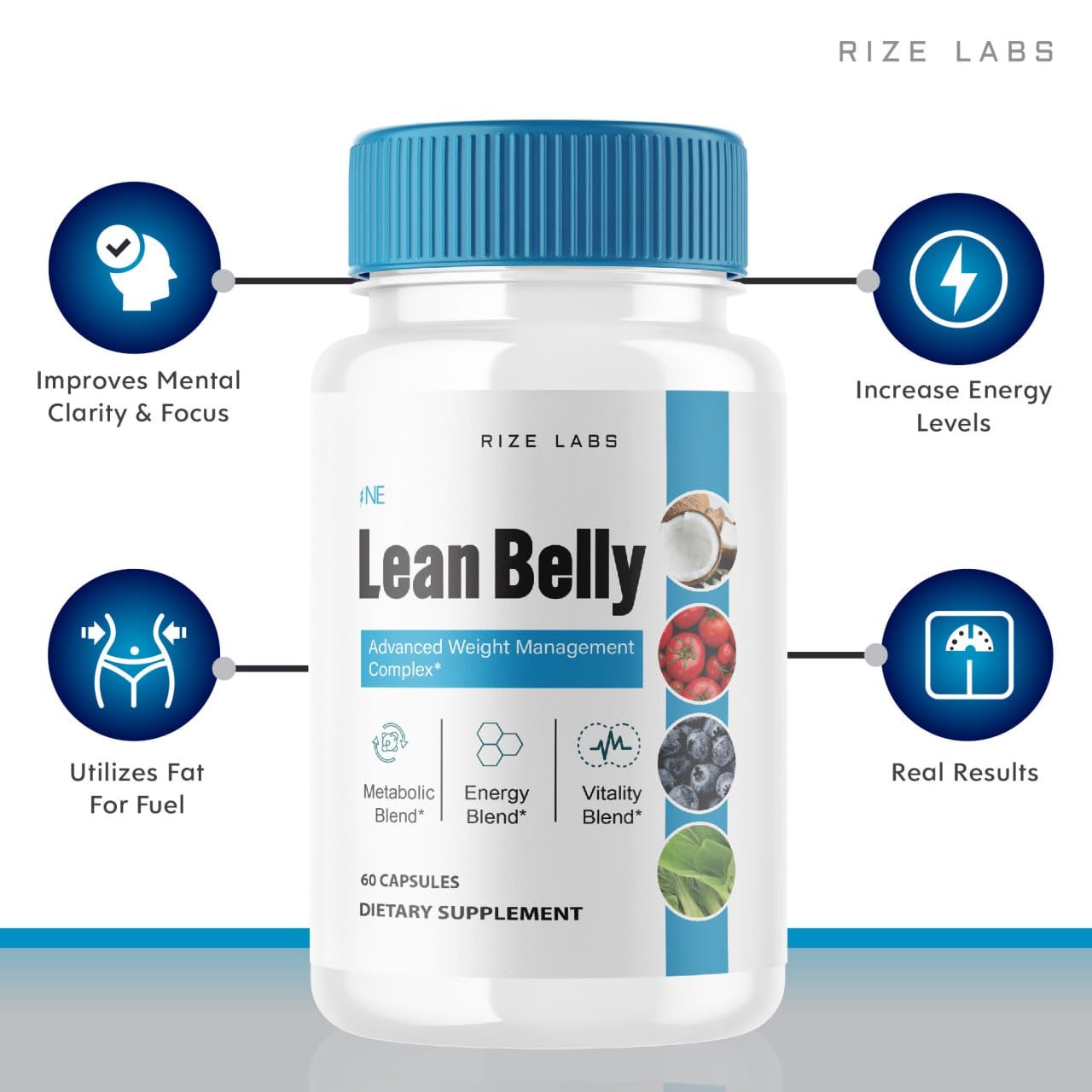 Maximum strength Lean Belly Pills product shot