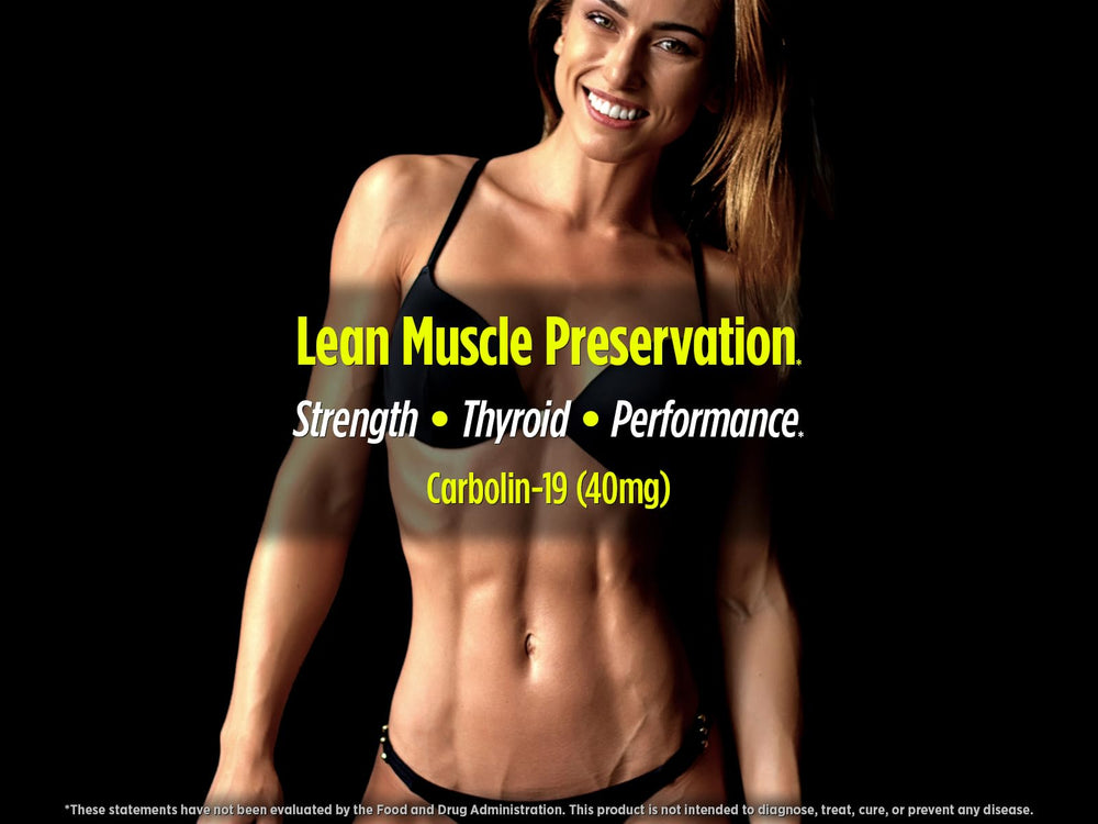 Graphic showing lean mass and performance