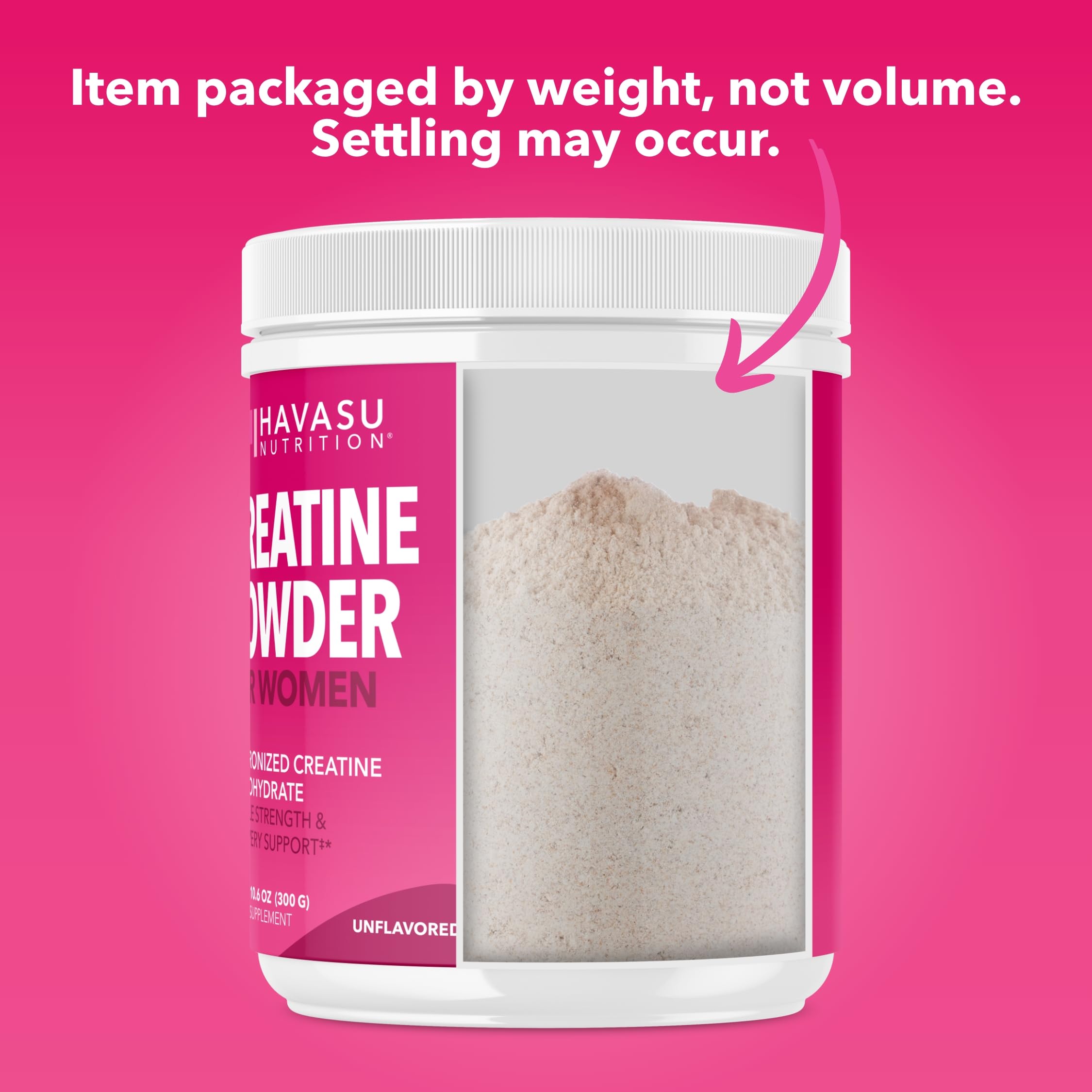 Image emphasizing lean muscle and booty support from creatine
