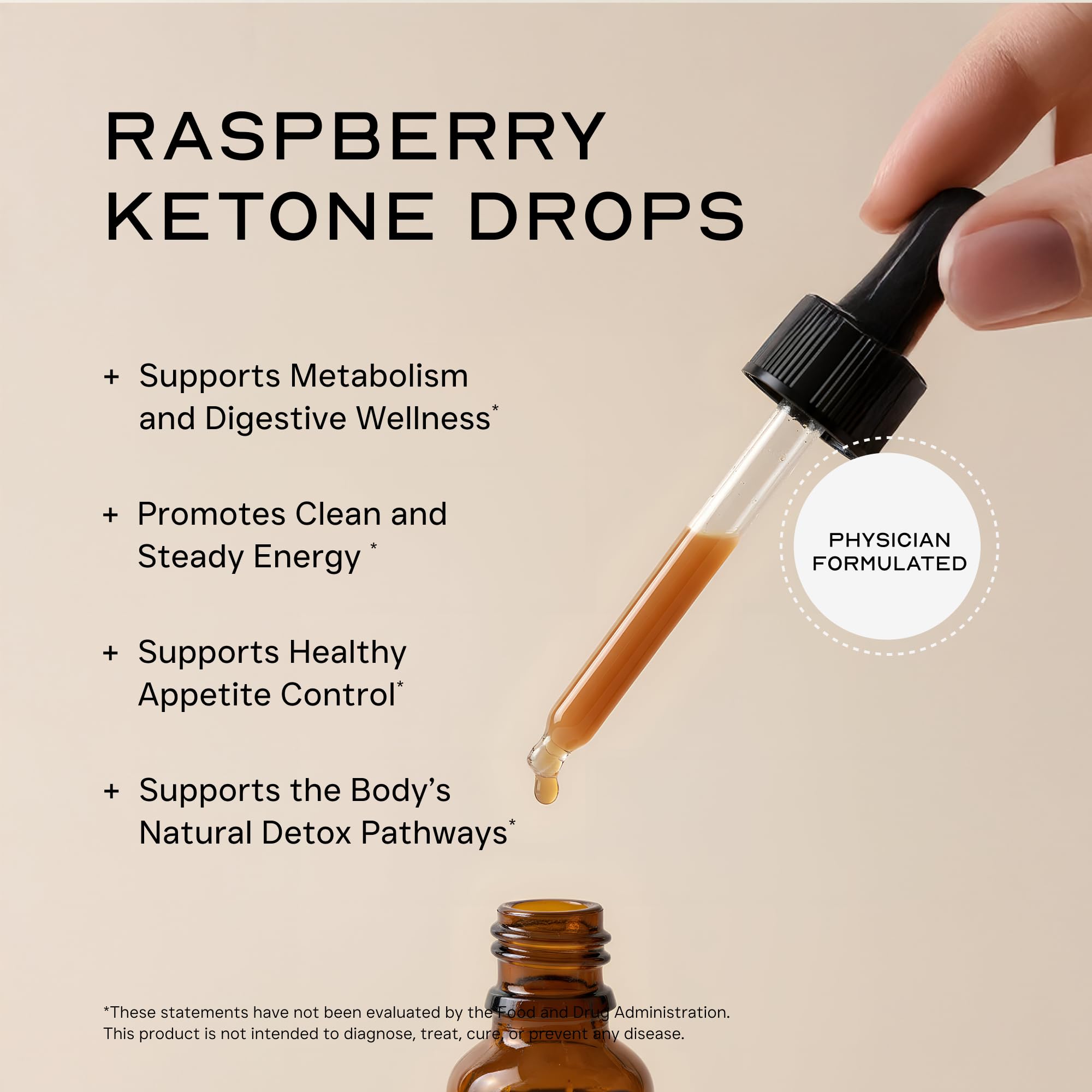 Keto drops with green tea and African mango ingredients