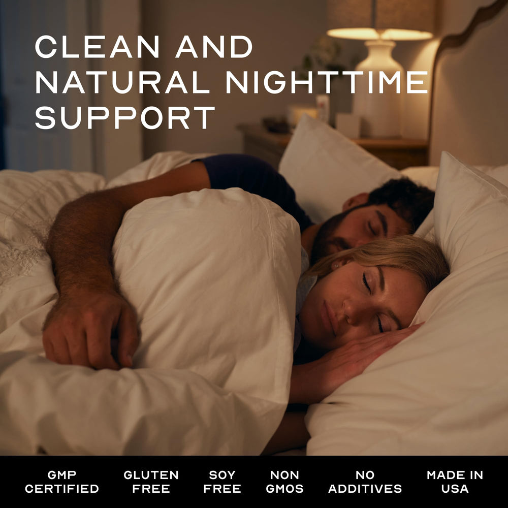 LEAN Nutra Night Time pouring capsules scene suggests effortless nighttime routine fostering healthy sleep.