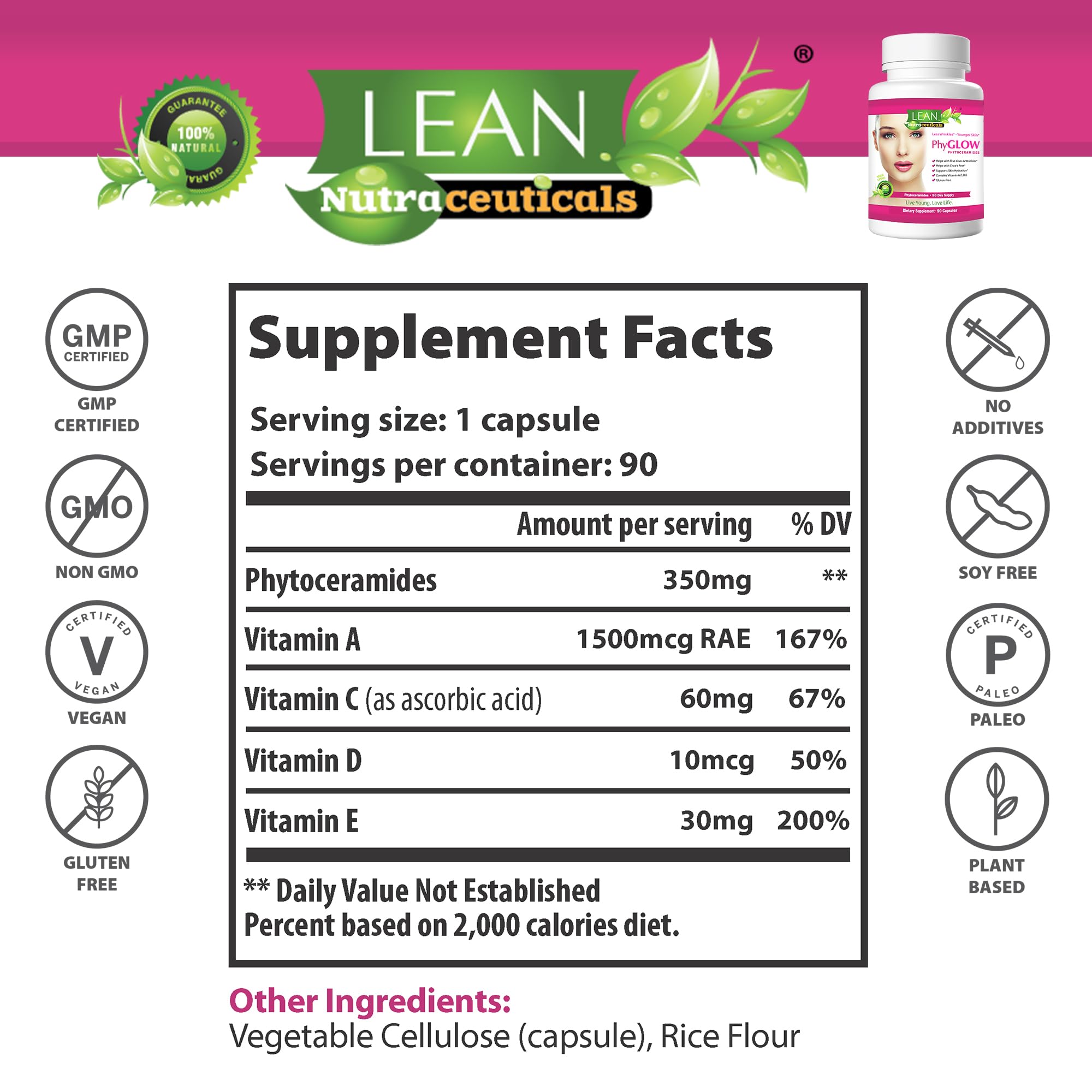 GMP-certified USA manufacturing facility label
