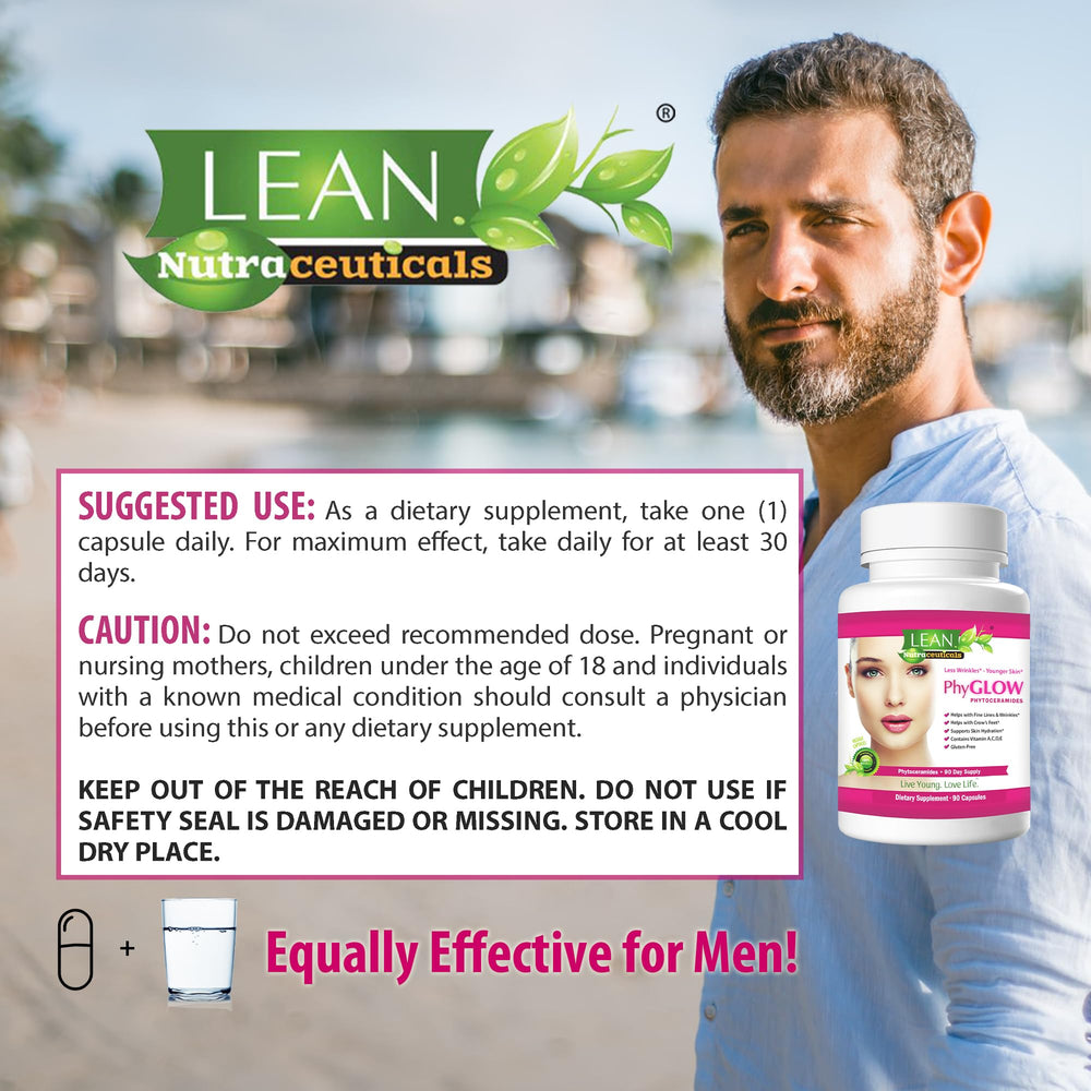 Phytoceramide capsules with plant-based ingredients