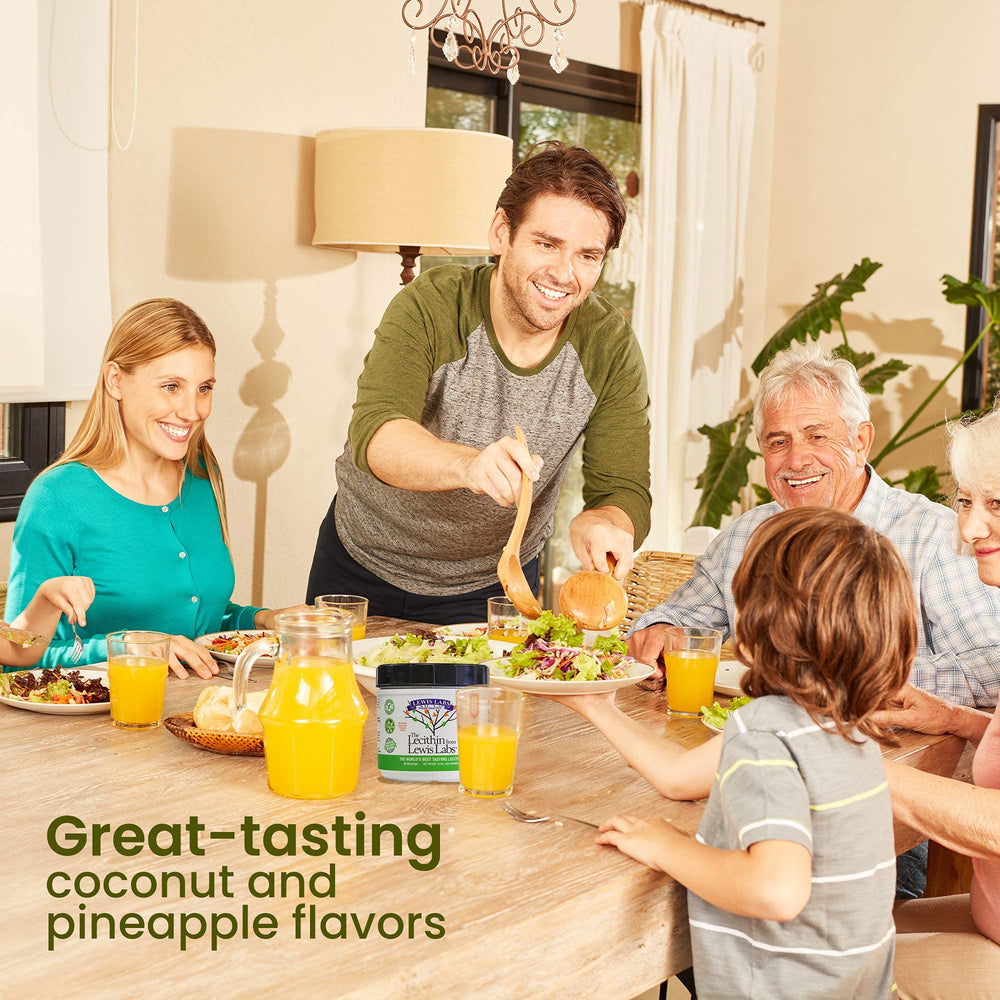 Brain health concept featuring lecithin