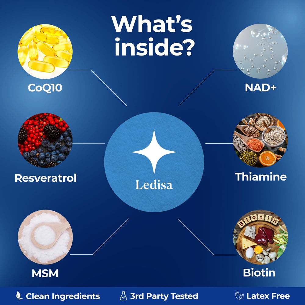 NAD+ patch with CoQ10 and nicotinamide product image