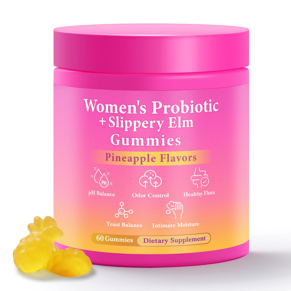 Front of Leefar Her Juicy Feminine Probiotics Gummies bottle