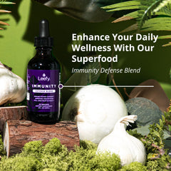 Immunity Defense Blend 2 oz bottle angled shot