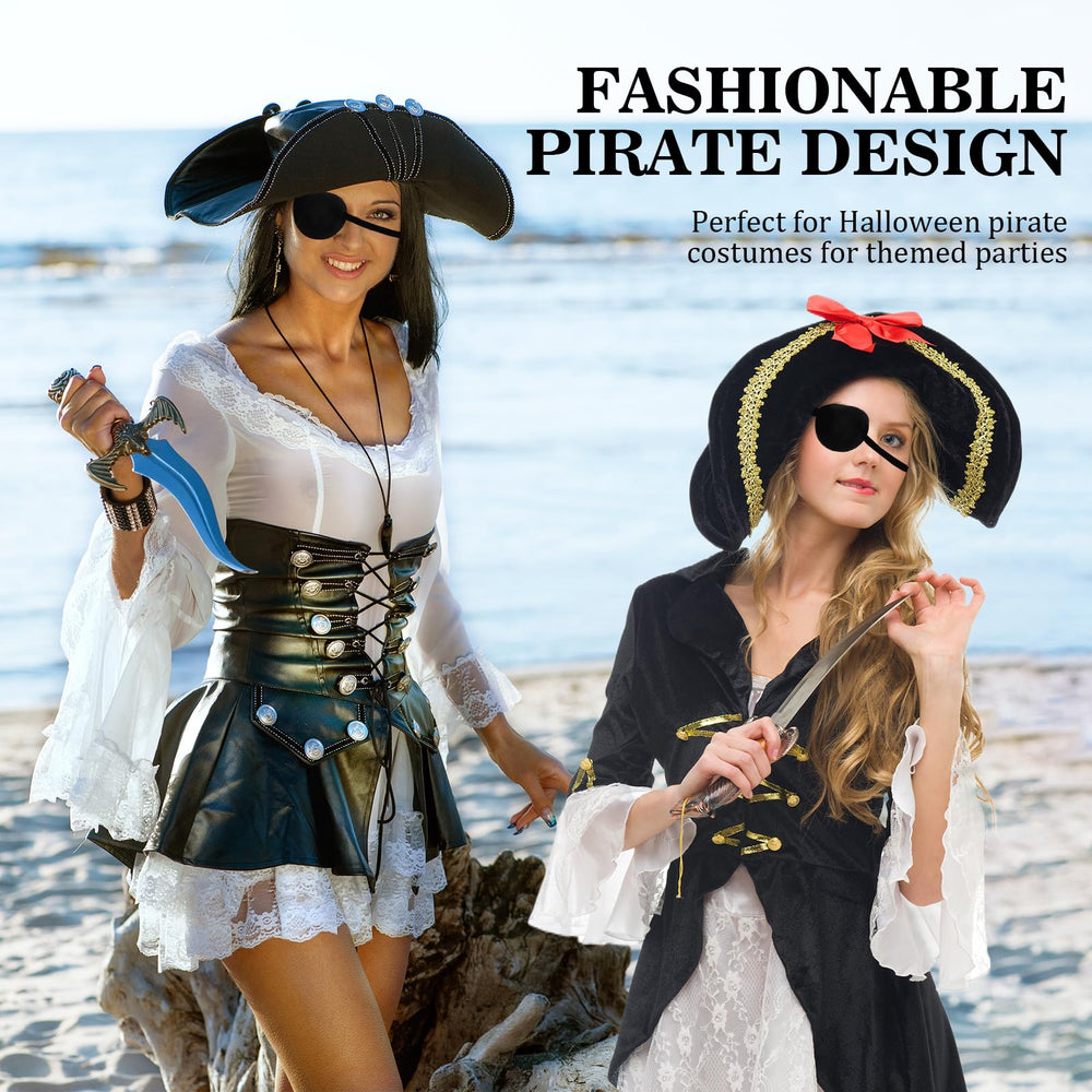 Left eye patch suitable for cosplay, Halloween and role play