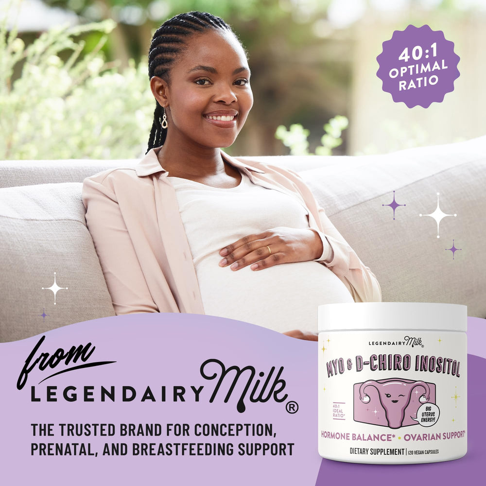 30-day supply of purple inositol capsules