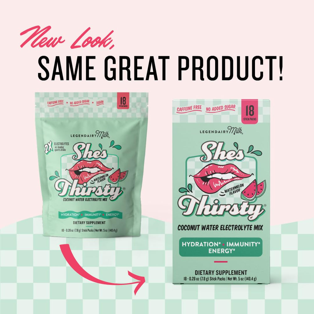 Product label highlighting cortisol support and hydration ingredients