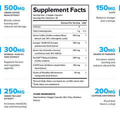 Close-up of LEGION Phoenix ingredient list on label