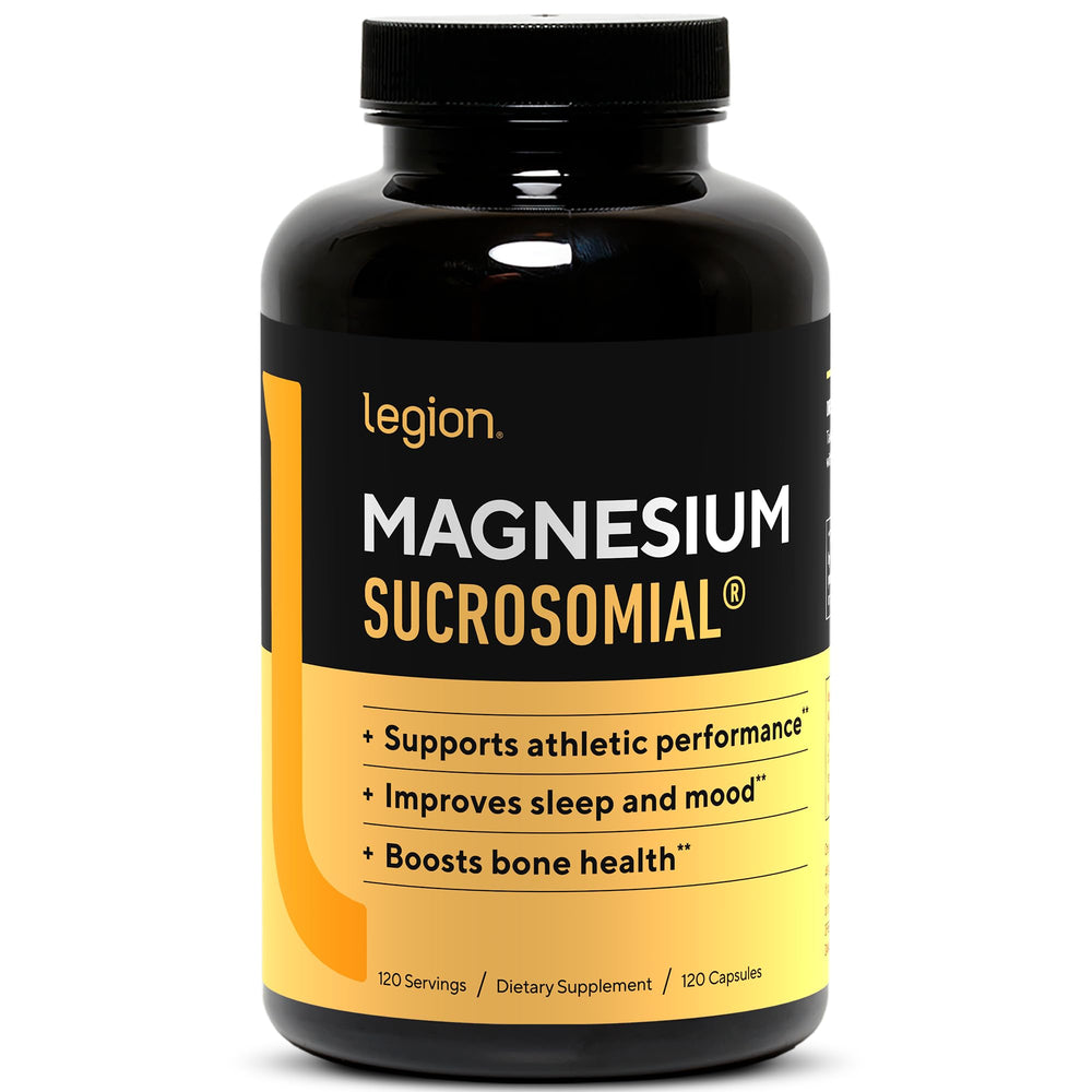 Legion Sucrosomial Magnesium bottle - 120 servings - front view