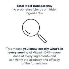 Vitamin D3 K2 dosage chart