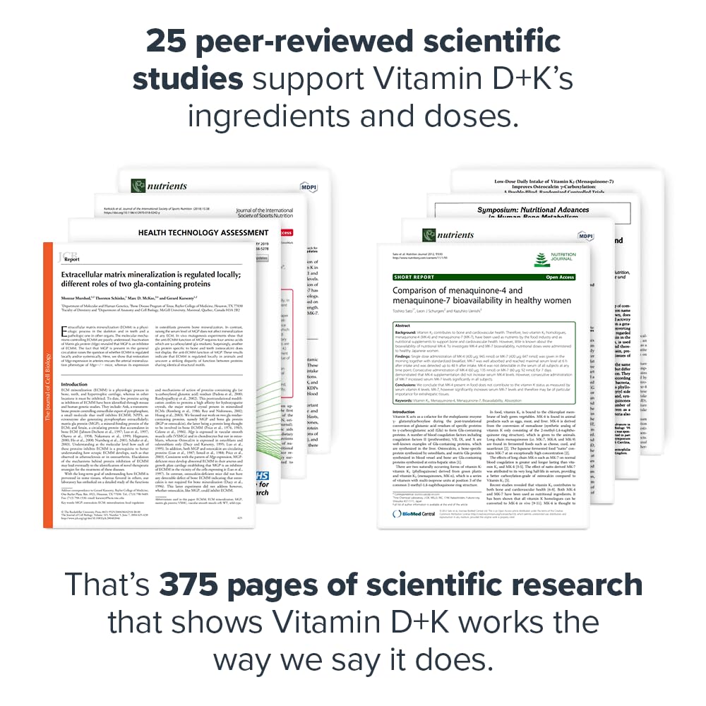 Legion Vitamin D3 K2 ingredients list