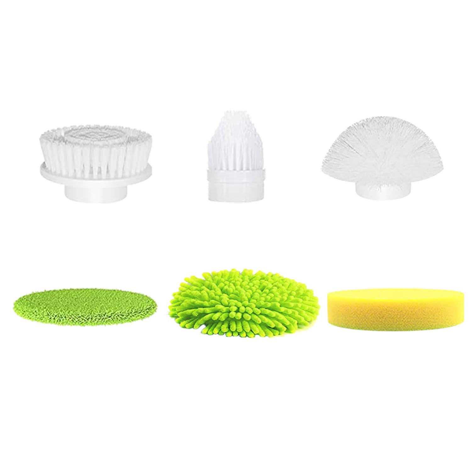Leisch life Electric Spin Scrubber Replacement Brush Heads for Le-001