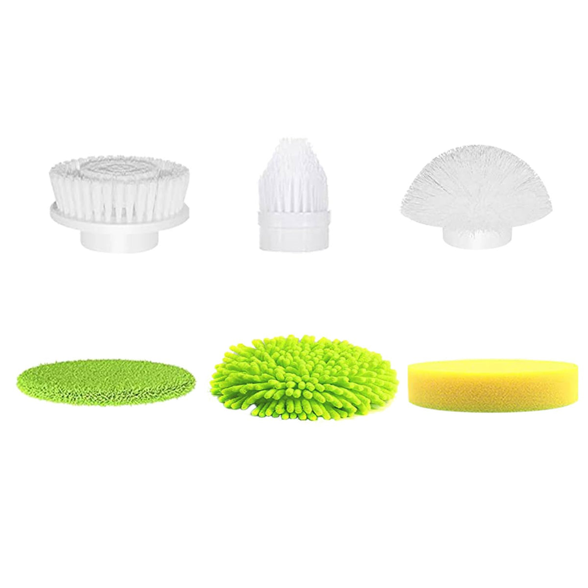 Leisch life Electric Spin Scrubber Replacement Brush Heads for Le-001