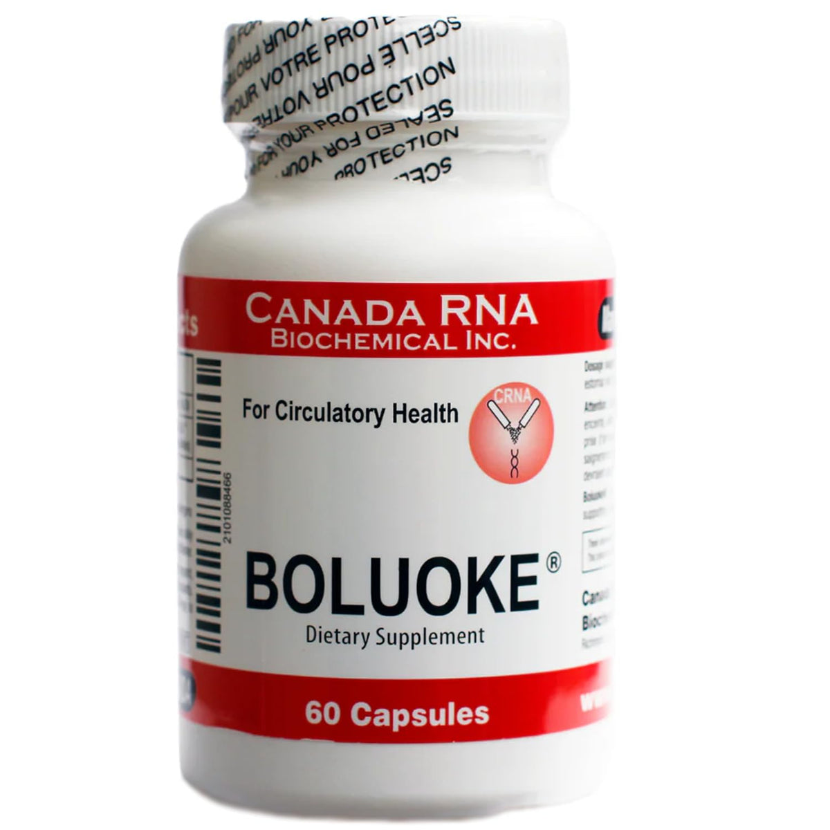 Boluoke Lumbrokinase 60 capsules bottle
