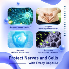 Close-up of Lelumoon Benfotiamine capsules