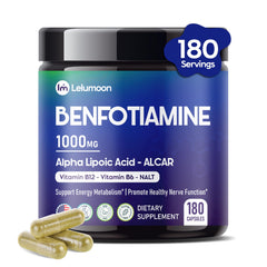 LELUMOON Benfotiamine bottle hero image
