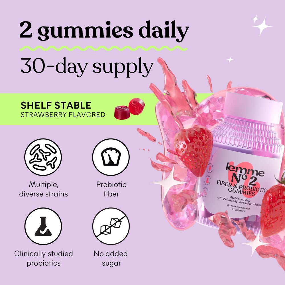 No sugar added label on Lemme No. 2 gummies