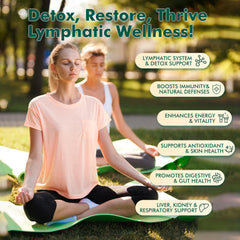 Lemon flavored lymphatic drainage drops